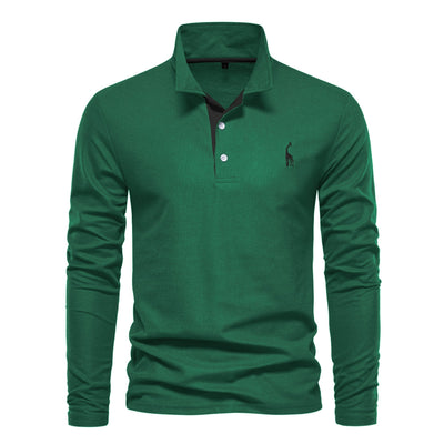 Men's Long Sleeve Polo Shirt - Dario