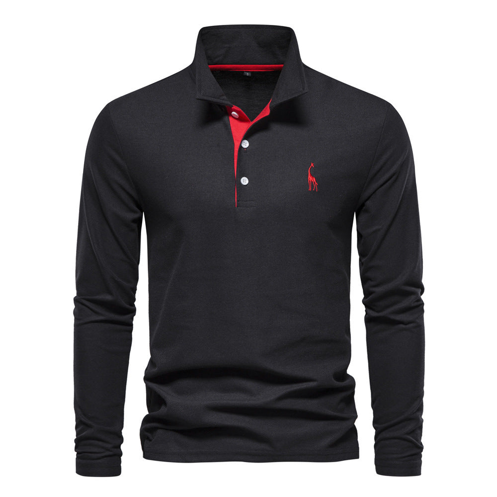 Men's Long Sleeve Polo Shirt - Dario