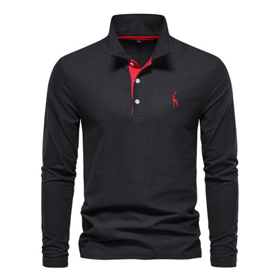 Men's Long Sleeve Polo Shirt - Dario