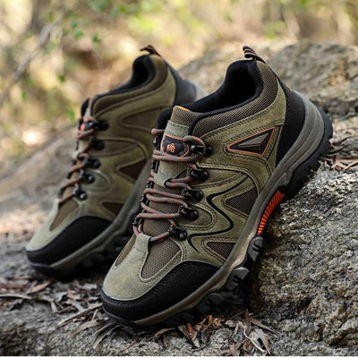 Waterproof, ergonomic outdoor and hiking shoe for men