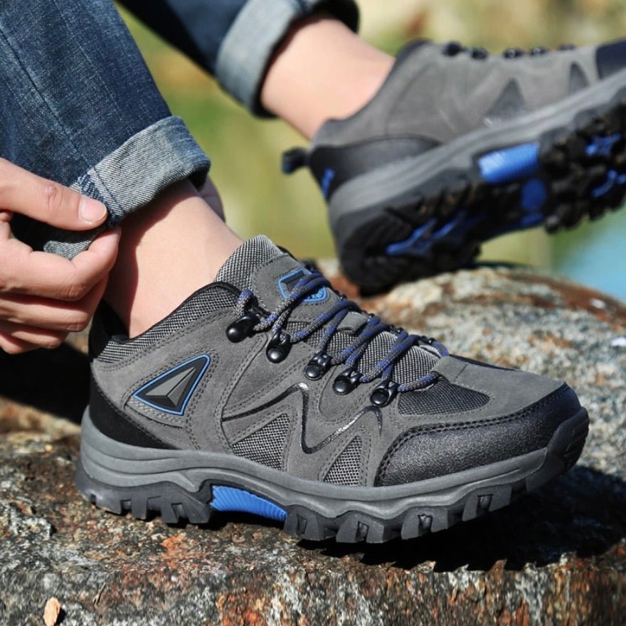 Waterproof, ergonomic outdoor and hiking shoe for men