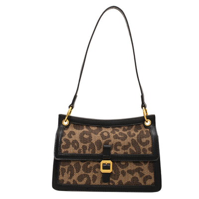 Square leopard print bag - Selinne