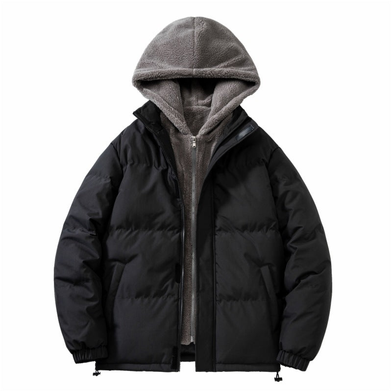 Hooded quilted jacket - Henrik