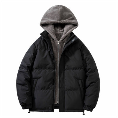 Hooded quilted jacket - Henrik
