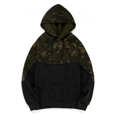 Zack - Men's fleece pullover camouflage to slip into