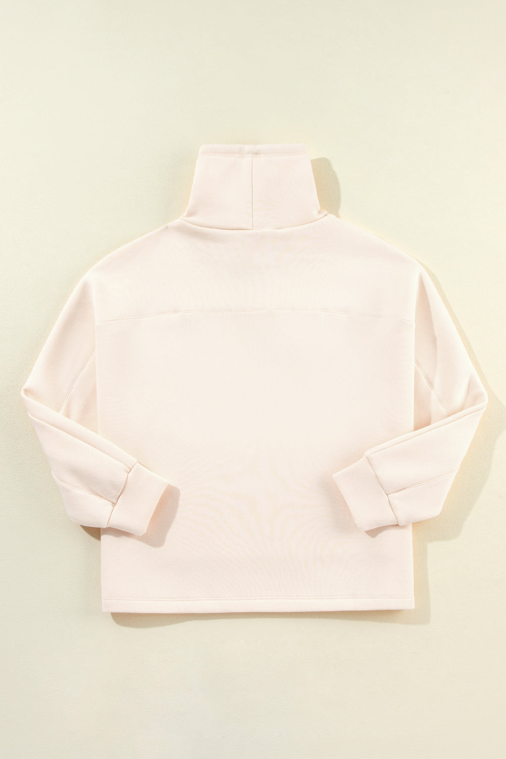 Aubrey - Turtleneck sweatshirt with drawstring and sleeves