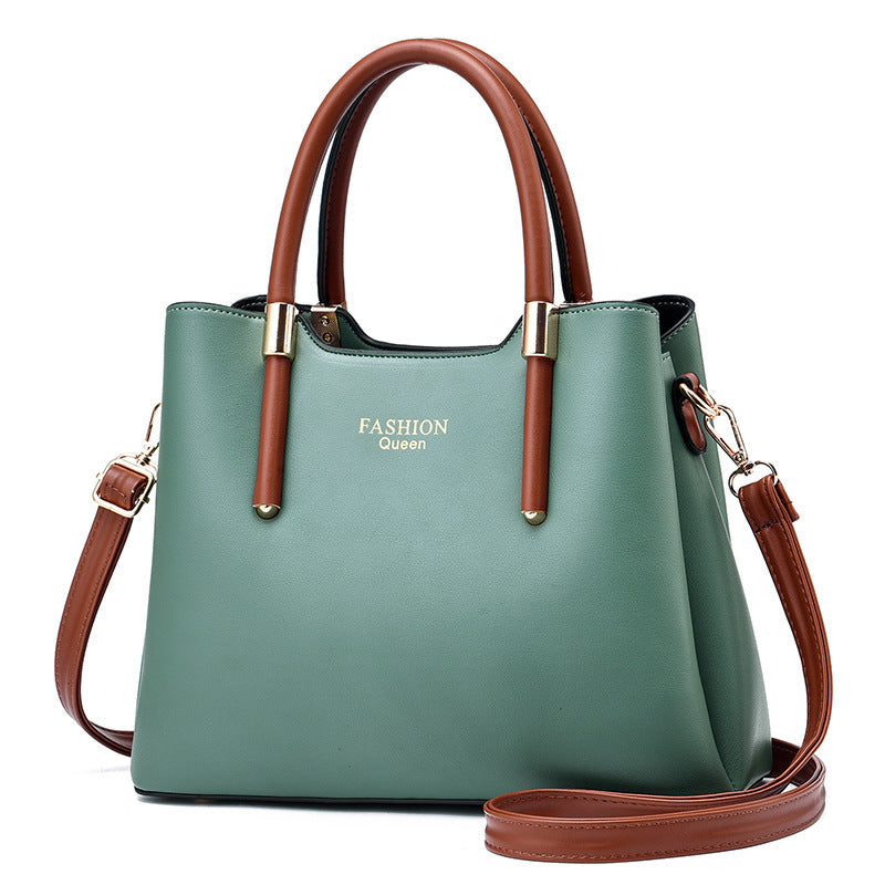 Shoulder bag with elegant handles - Laura