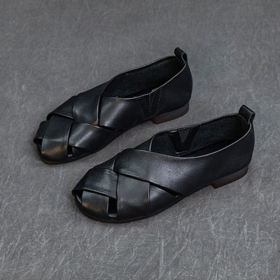 Elegant women's flat shoes - Nayra