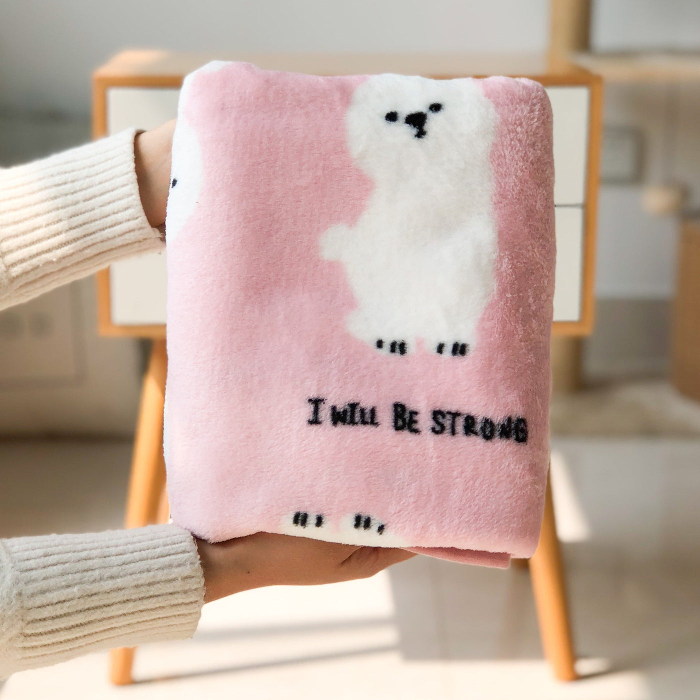 Pet fleece blanket