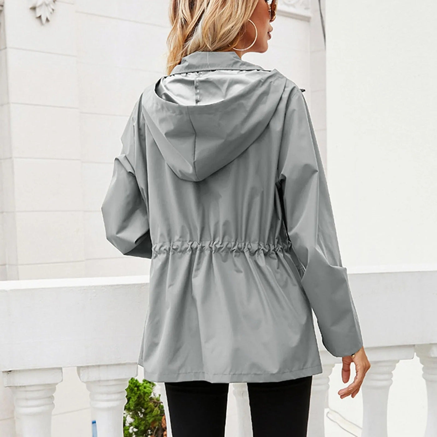 Women's waterproof jacket modern cut - Tess