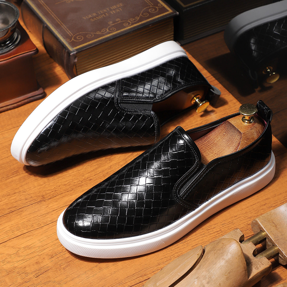 Leather Slip On Shoe - Harry