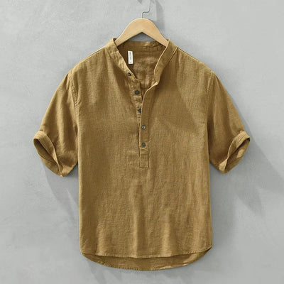 Men's casual linen collar shirt - Dario