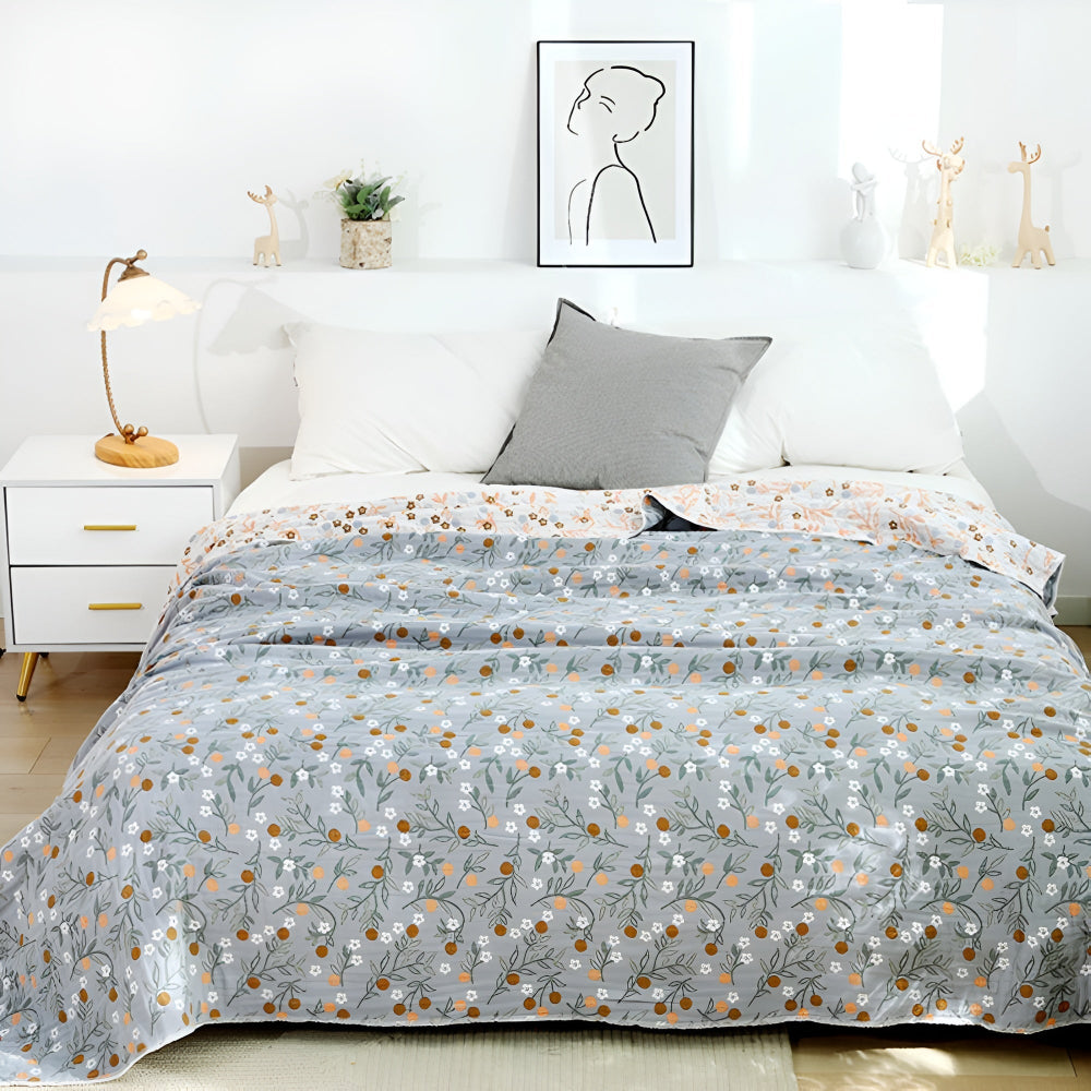 Reversible cotton quilt