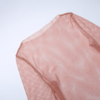 Charlize - Solid Mesh Mini Party Dress