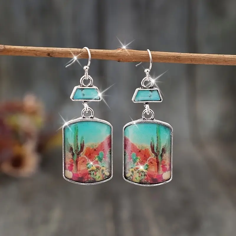 Desert Paint Earrings - Yara