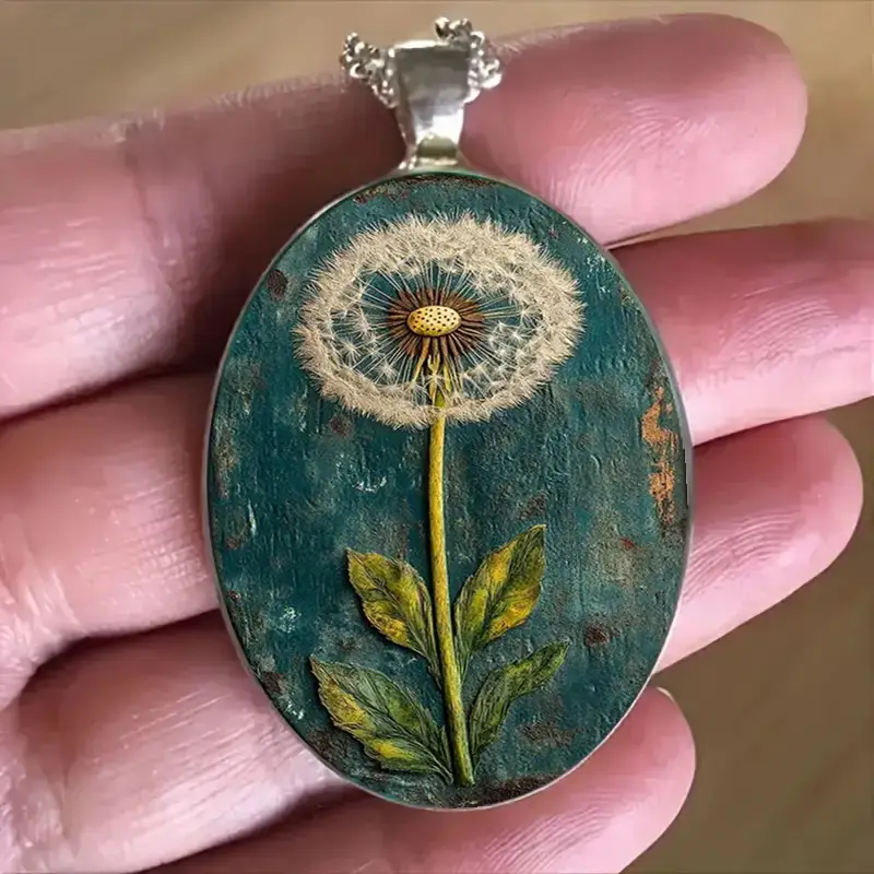 Realism Dandelion Necklace - Romi