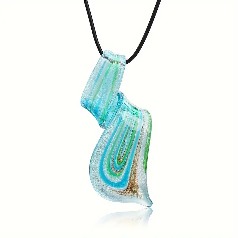 Blue Desert Stone Necklace - Aline