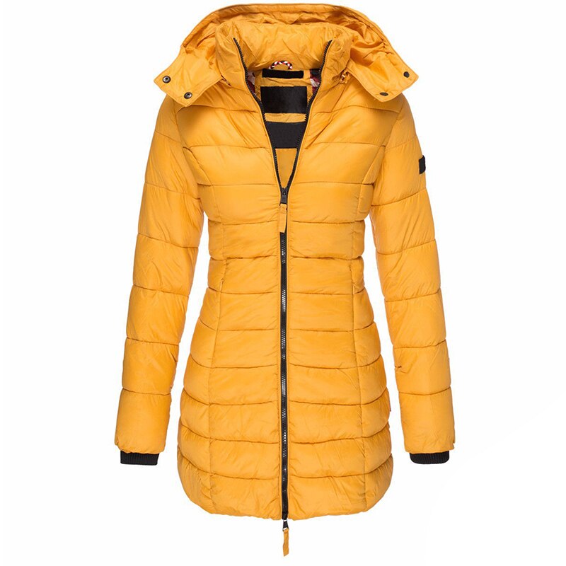 Women's quilted hooded coat - Mila