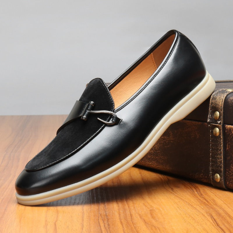 Men's leather moccasins - Verlain