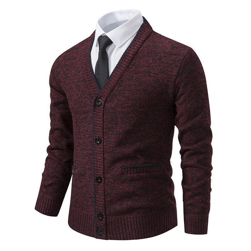 Men's knitted formal cardigan - Marcet