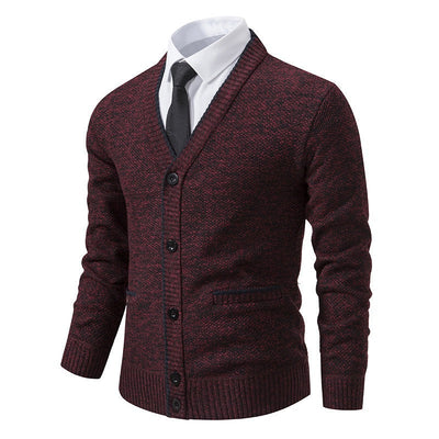 Men's knitted formal cardigan - Marcet