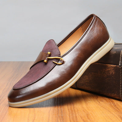 Men's leather moccasins - Verlain