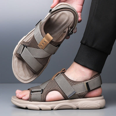 Men's orthopedic breathable sports sandals with thick soles - Kepa