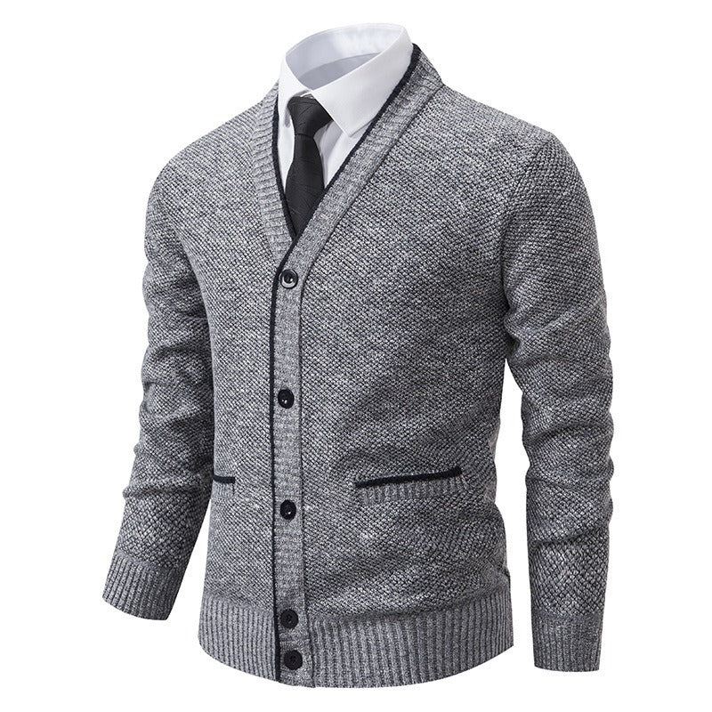 Men's knitted formal cardigan - Marcet