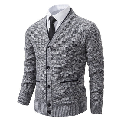 Men's knitted formal cardigan - Marcet