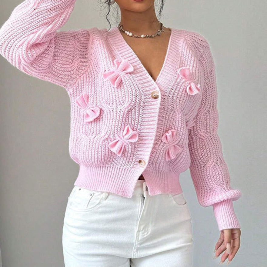 Women's braided knitted sweater - Alana
