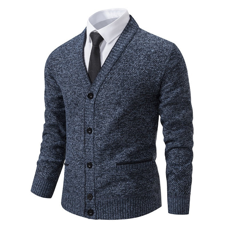 Men's knitted formal cardigan - Marcet