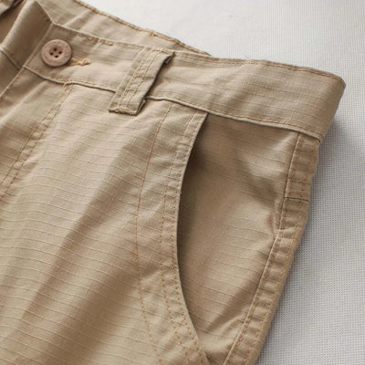 Men's cotton cargo pants with multiple pockets - Kellan