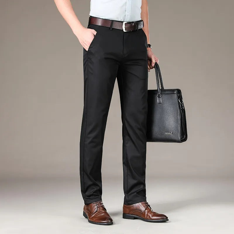 Men's straight cut dress pants executive style - Victor
