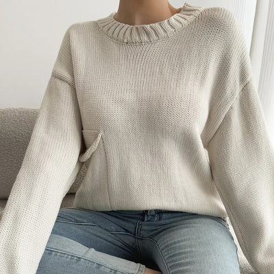 Women's oversize knitted sweater - Pereira