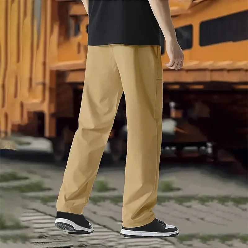 Men's straight casual pants - Elrik