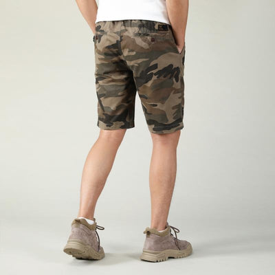 Men's cargo shorts camouflage stretch cotton - Enzo