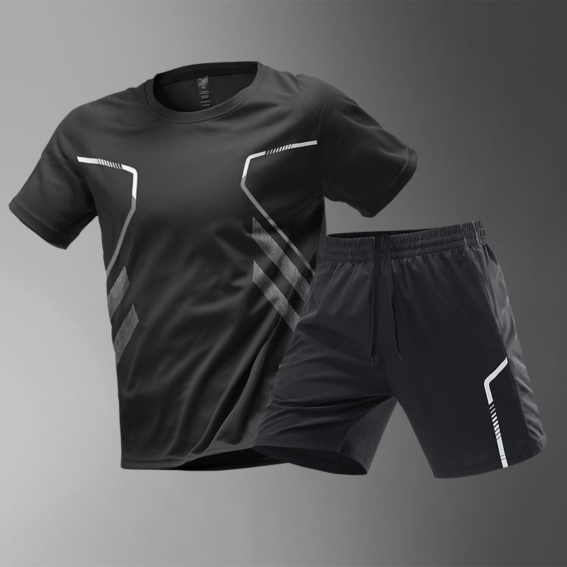 Breathable quick-drying men's sports set - Draven