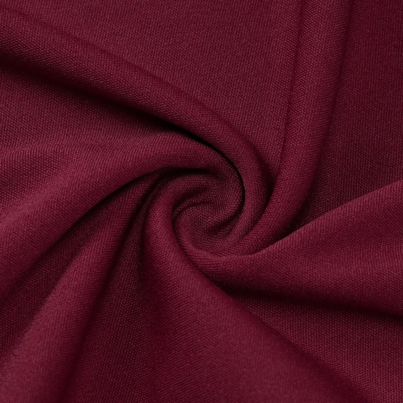 Women's dress long sweetheart neckline elegant high slit - Giselle