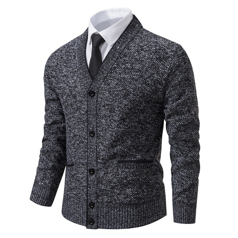 Men's knitted formal cardigan - Marcet