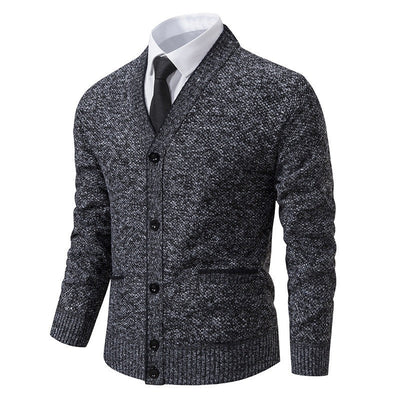 Men's knitted formal cardigan - Marcet