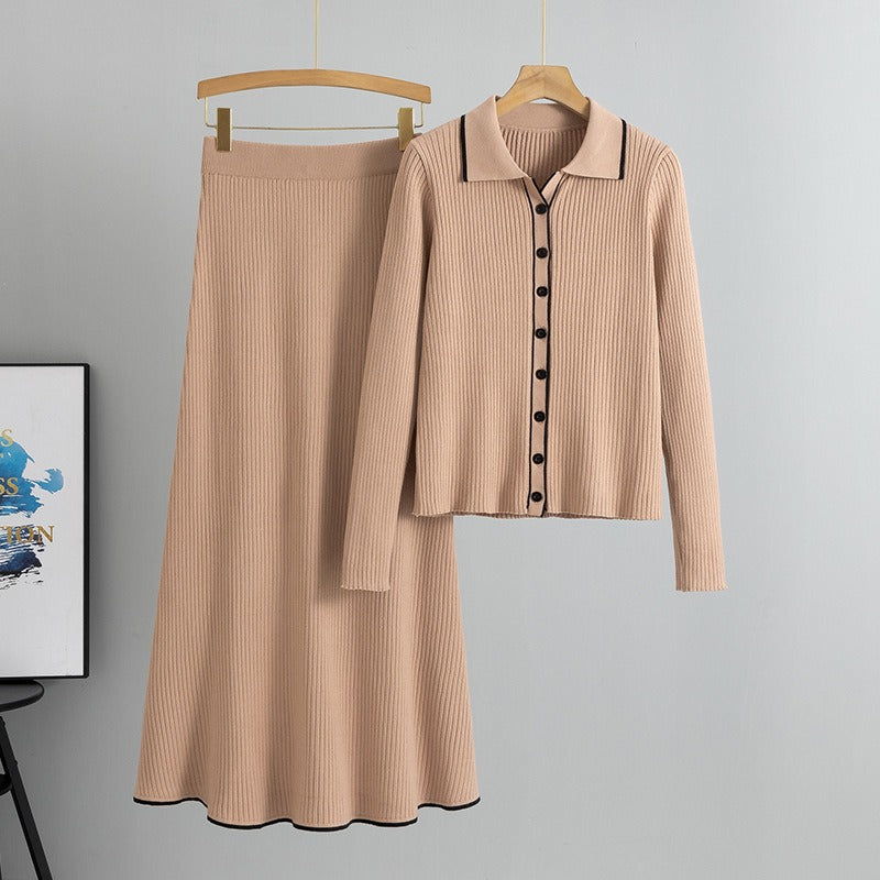 Women's knitted skirt set - Maelis