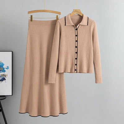 Women's knitted skirt set - Maelis