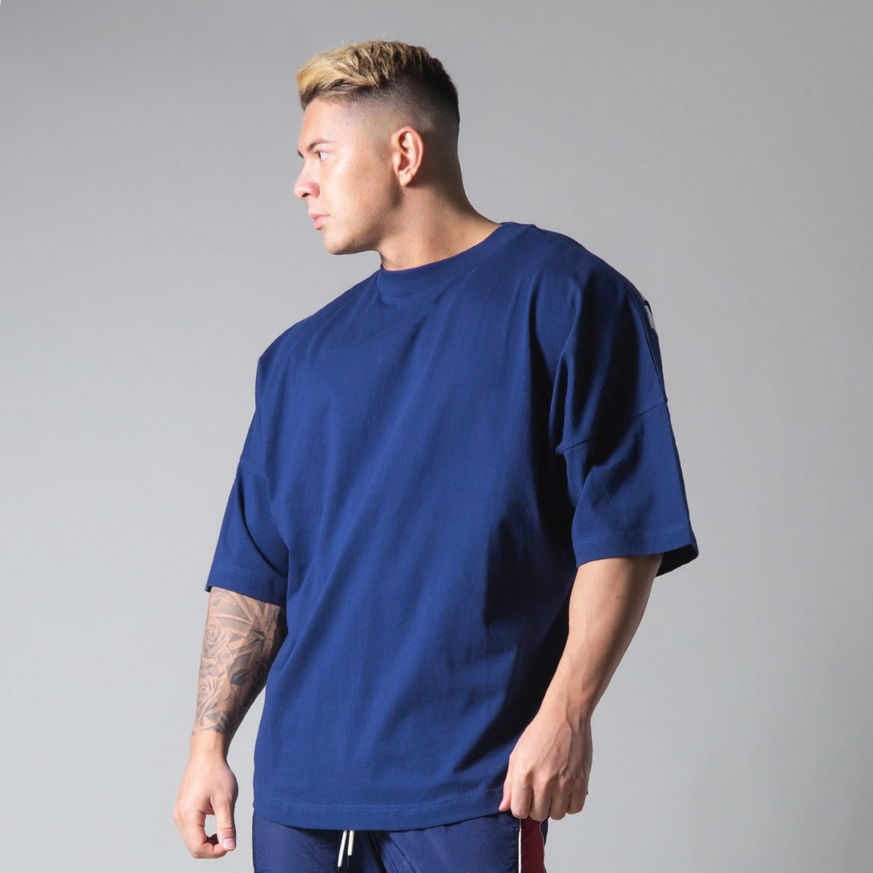 Men's short sleeve loose fit cotton T-shirt - Jacob