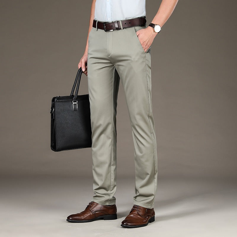 Men's straight cut dress pants executive style - Victor