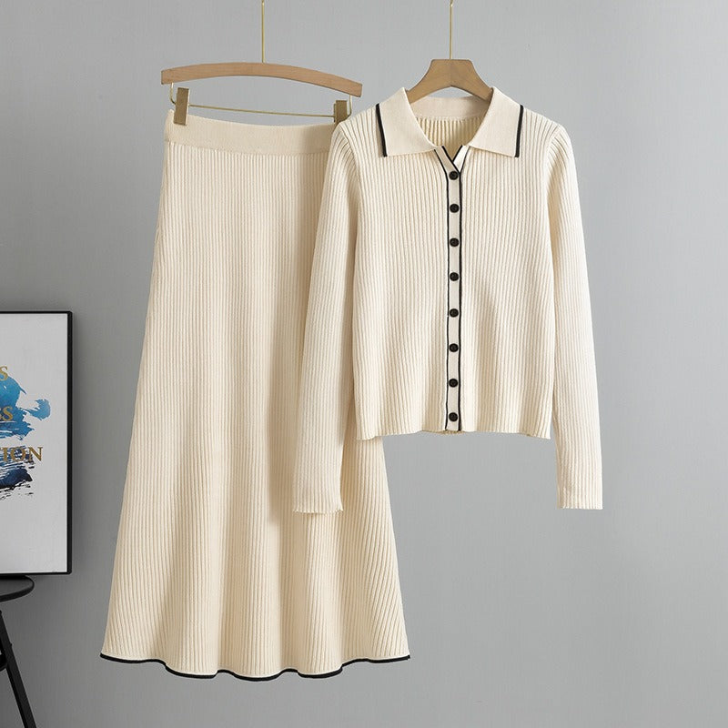 Women's knitted skirt set - Maelis