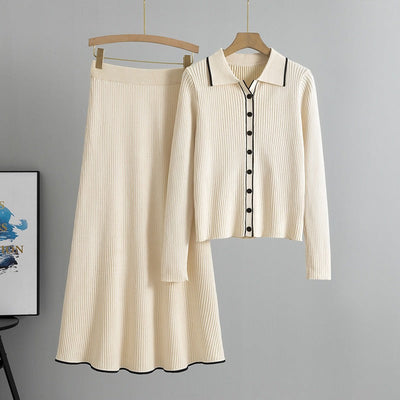 Women's knitted skirt set - Maelis