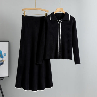 Women's knitted skirt set - Maelis