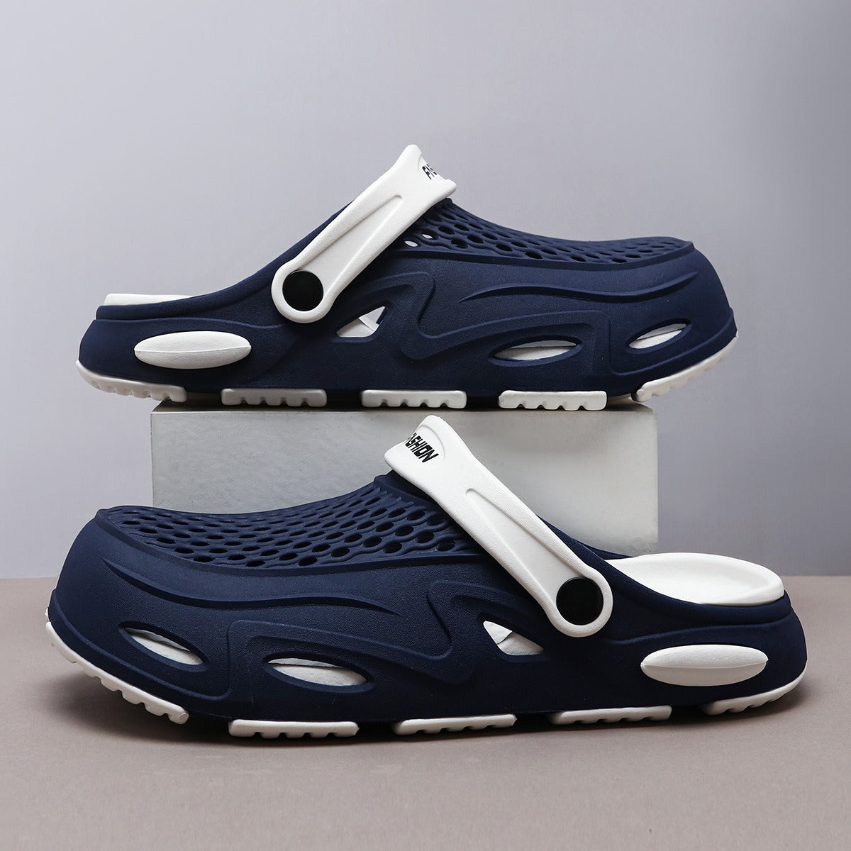 Men's orthopedic sports shoes with thick soles - Luken