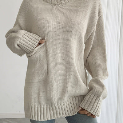 Women's oversize knitted sweater - Pereira
