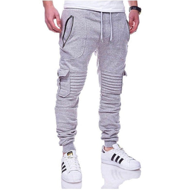 Men's sports jogger with cargo pockets and ribbed texture - Brant